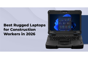 Laptop for construction workers