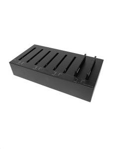 Main & High Capacity Multi-Bay Battery Charger w/Adapter - Eight Bays
