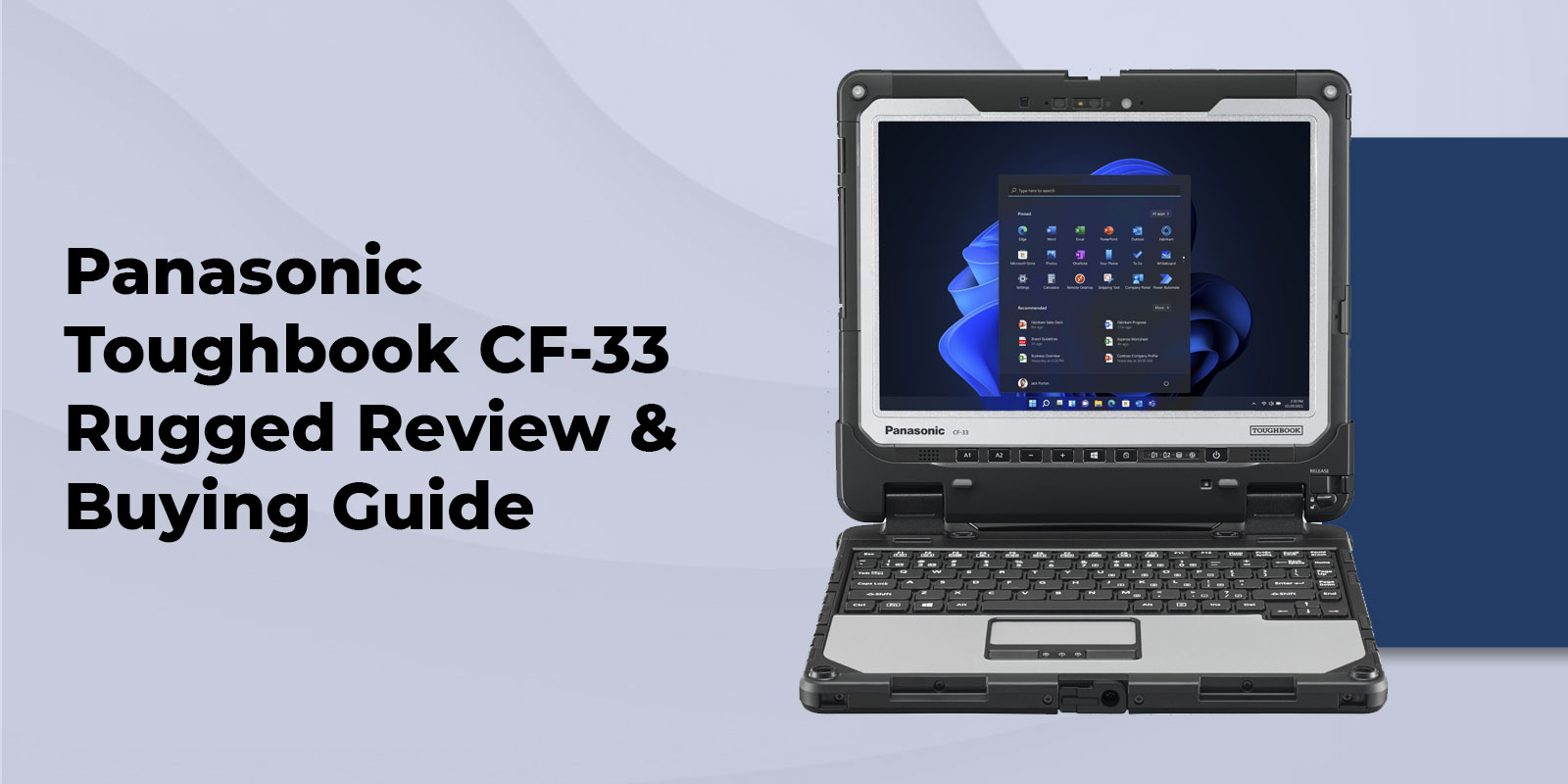 Rugged Panasonic Toughbook CF-33
