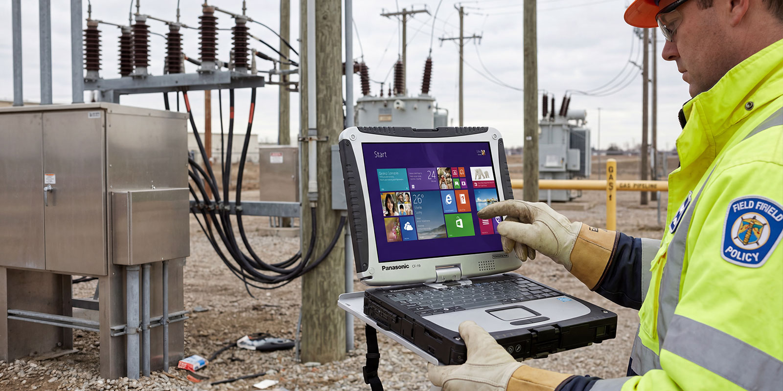 laptop usage near transformer